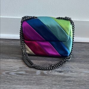 Multi-Color Chain Shoulder Bag
